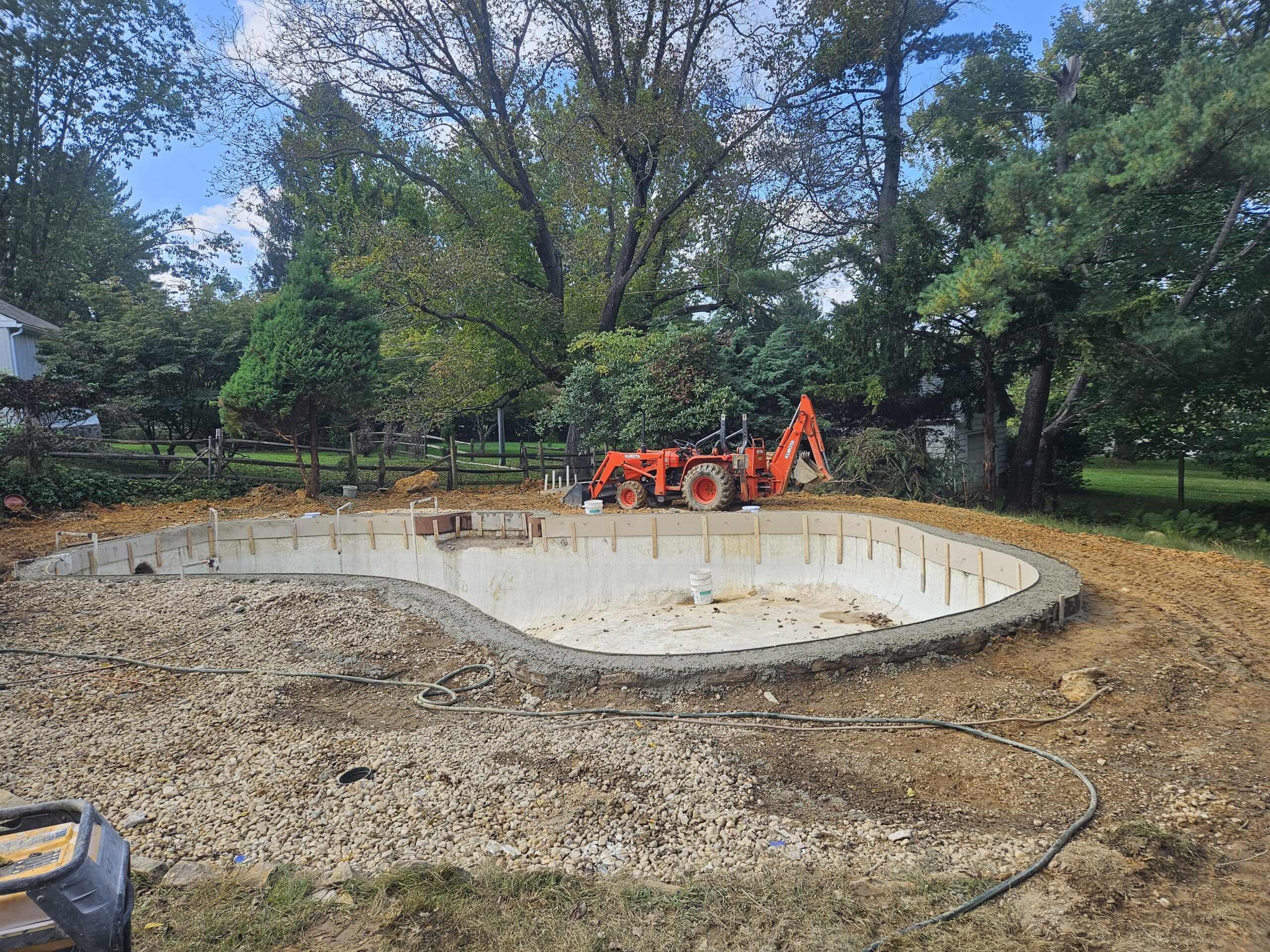 Wayne, pa pool renovation & landscaping