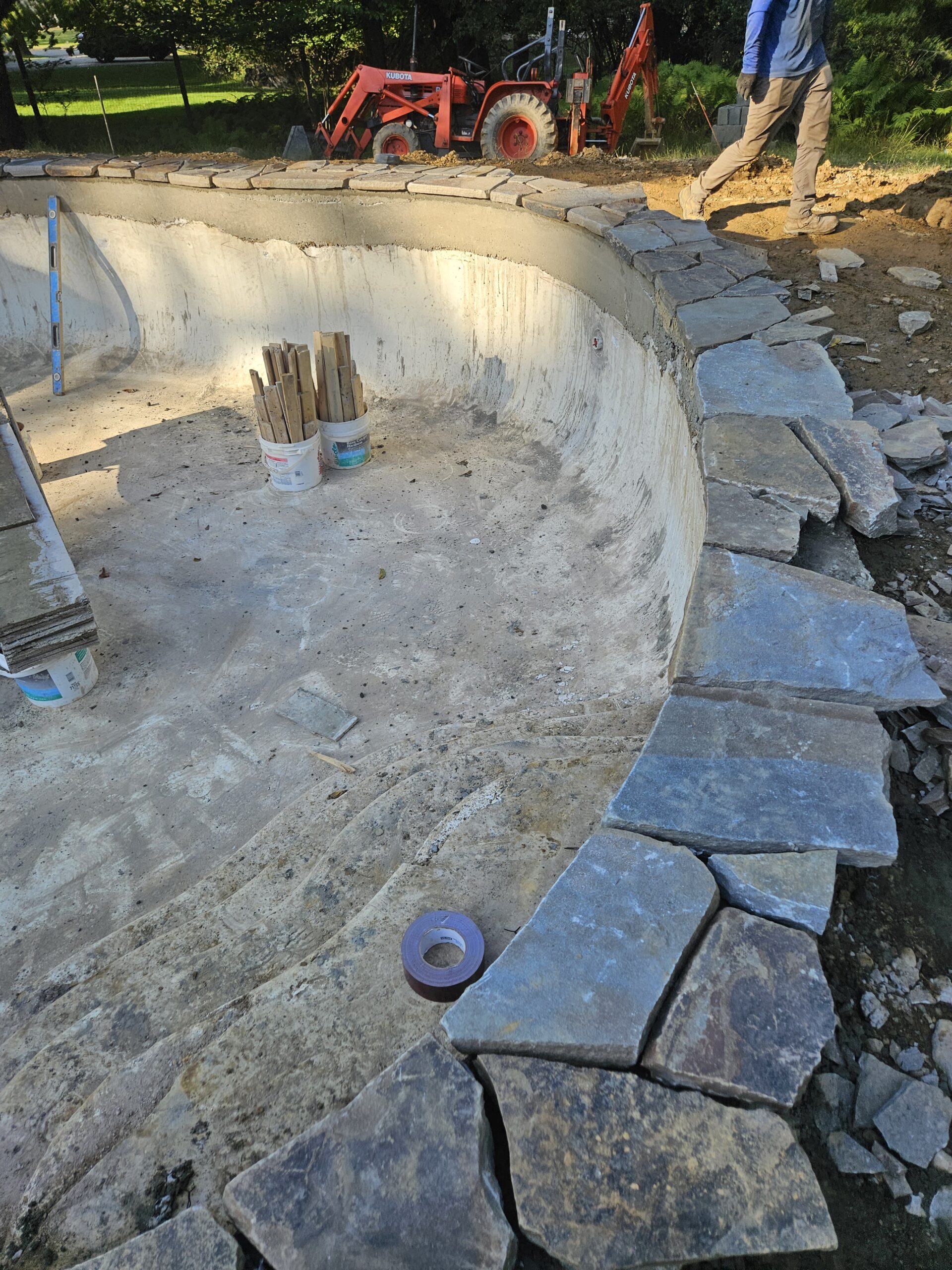 Wayne, pa pool renovation & landscaping