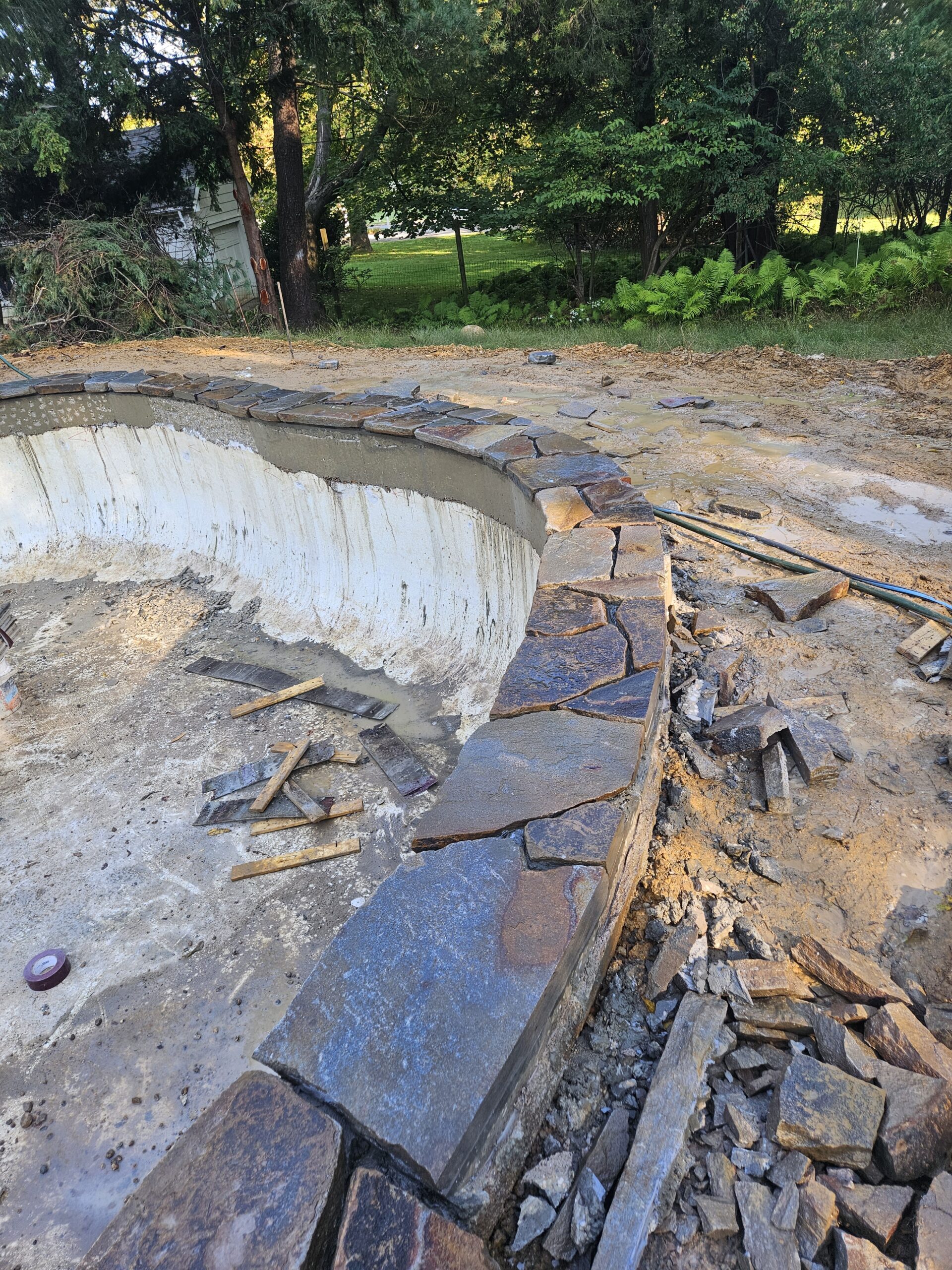 Wayne, pa pool renovation & landscaping