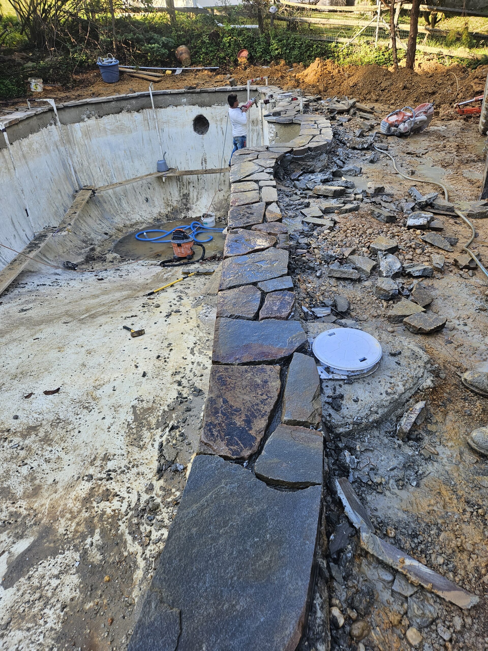 Wayne, pa pool renovation & landscaping