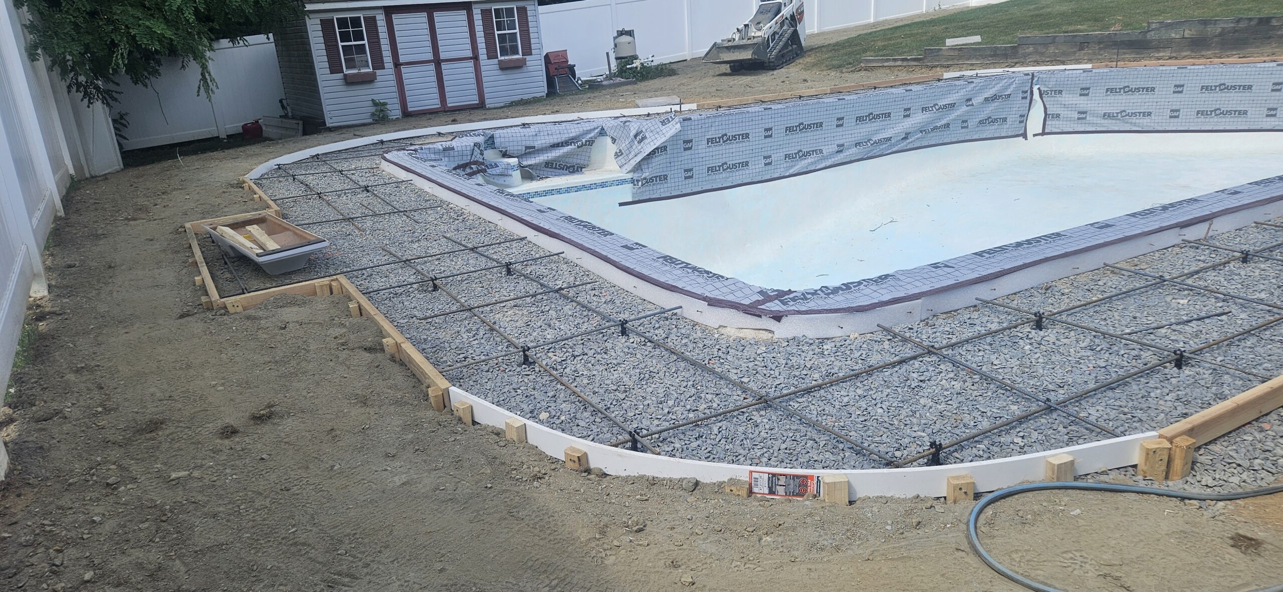Downingtown, pa pool renovation & concrete pool deck