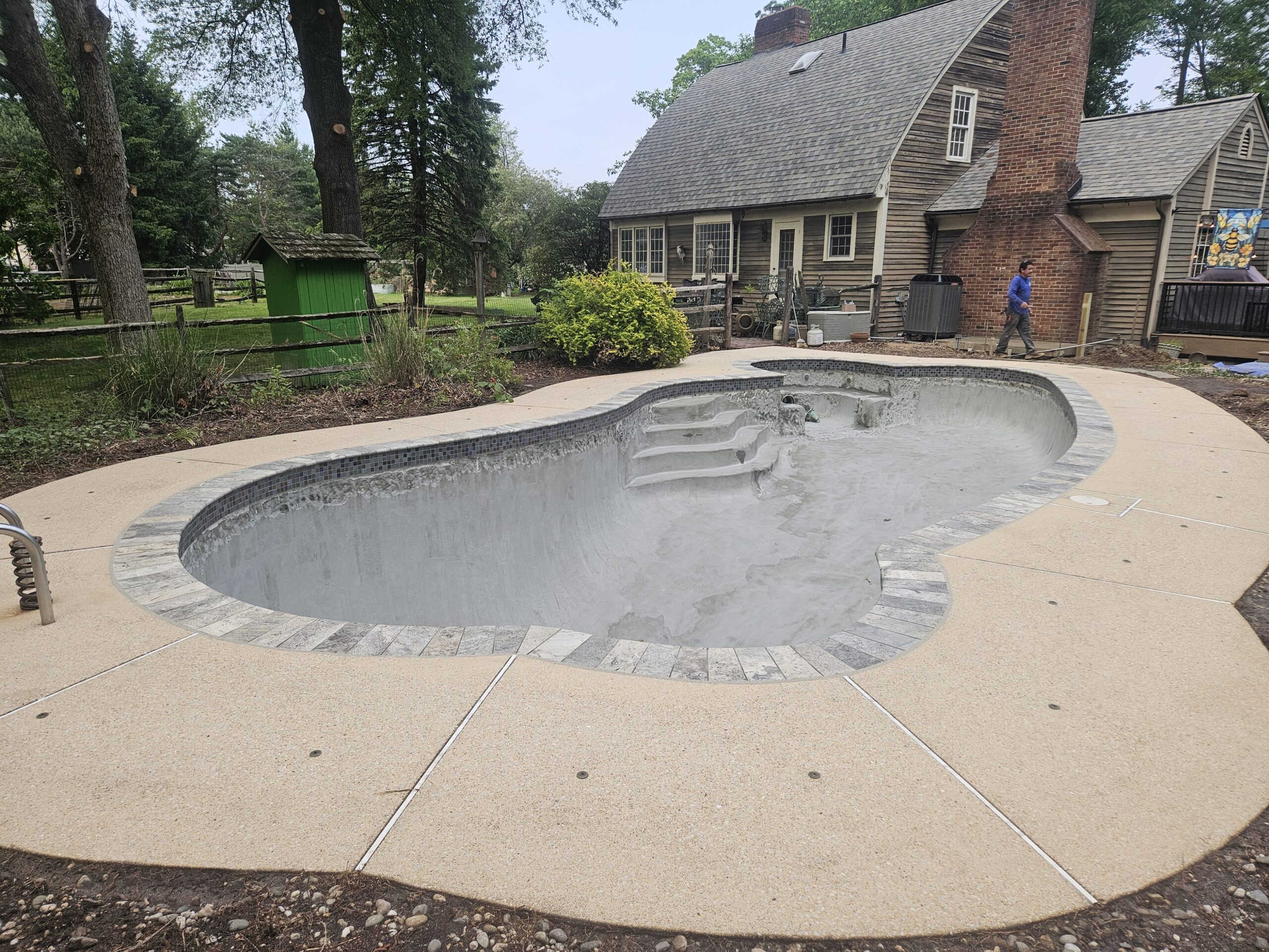 Garnet Valley PA pool renovation