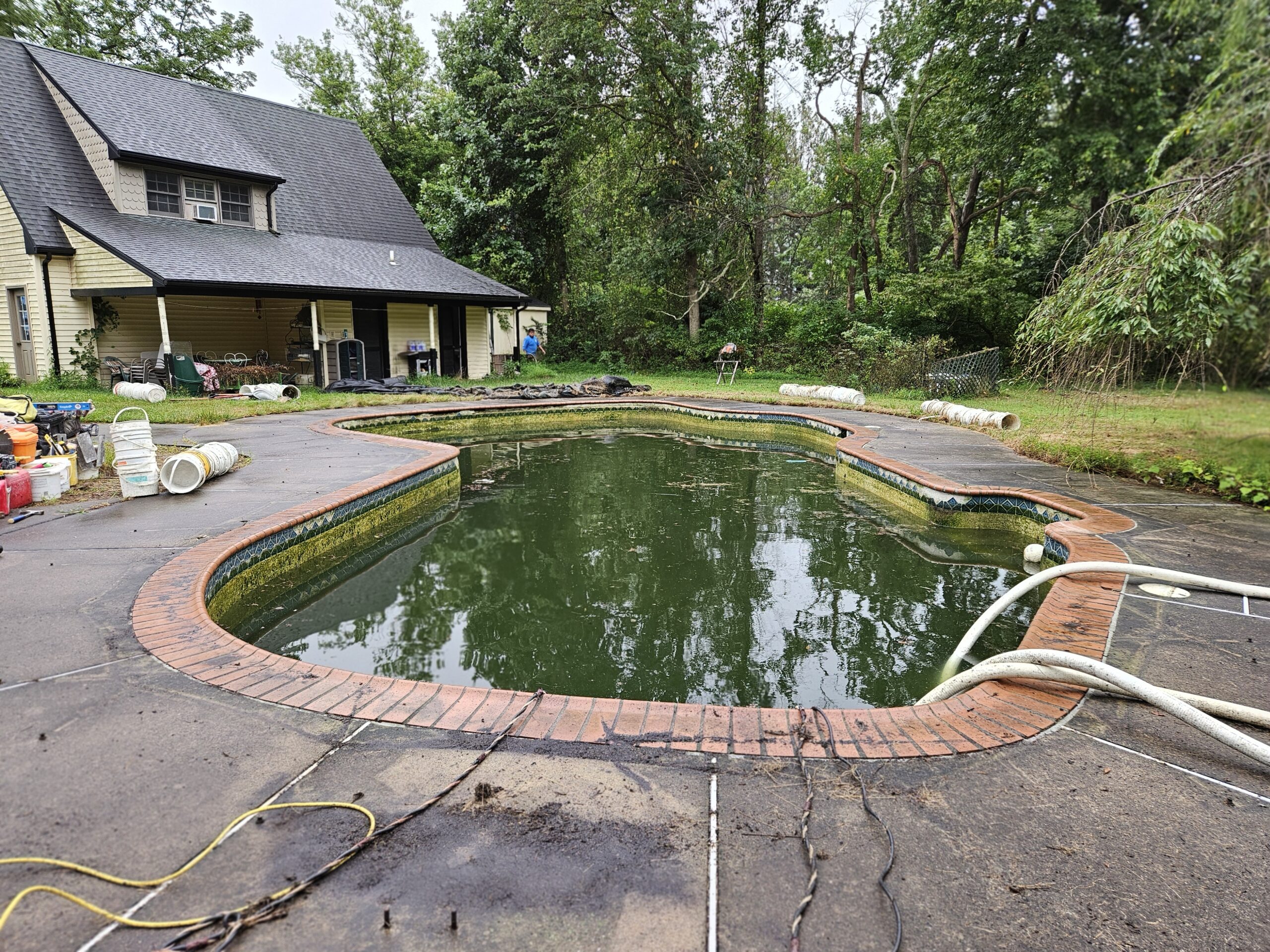 Glenmoore, pa pool renovation