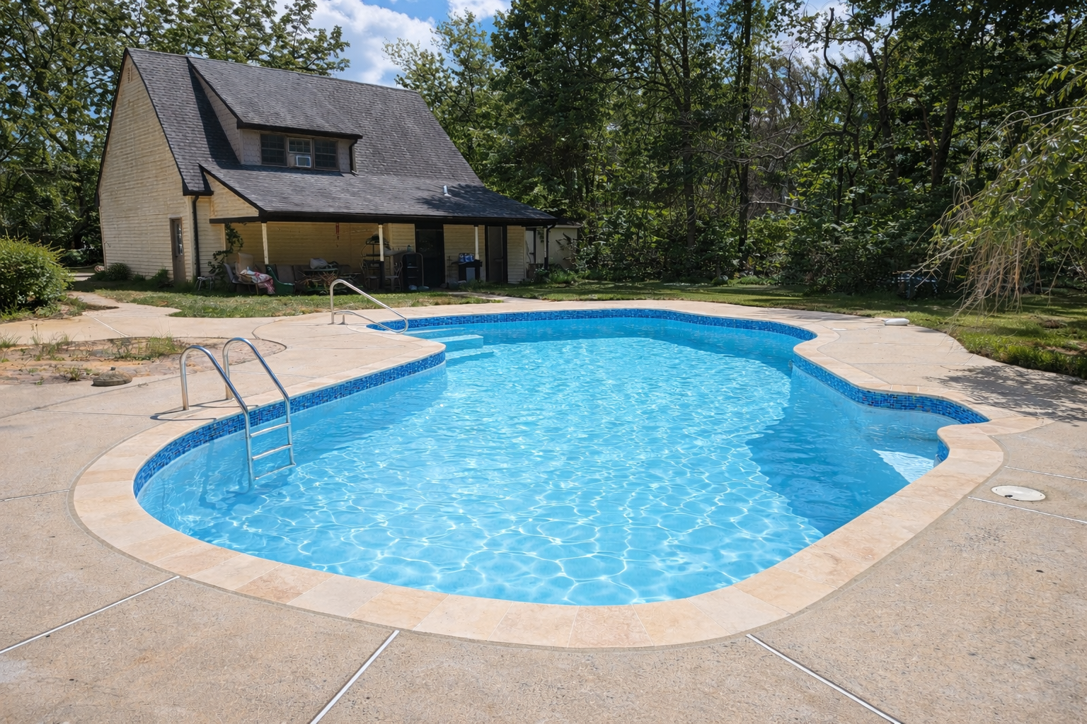 Glenmoore, pa pool renovation