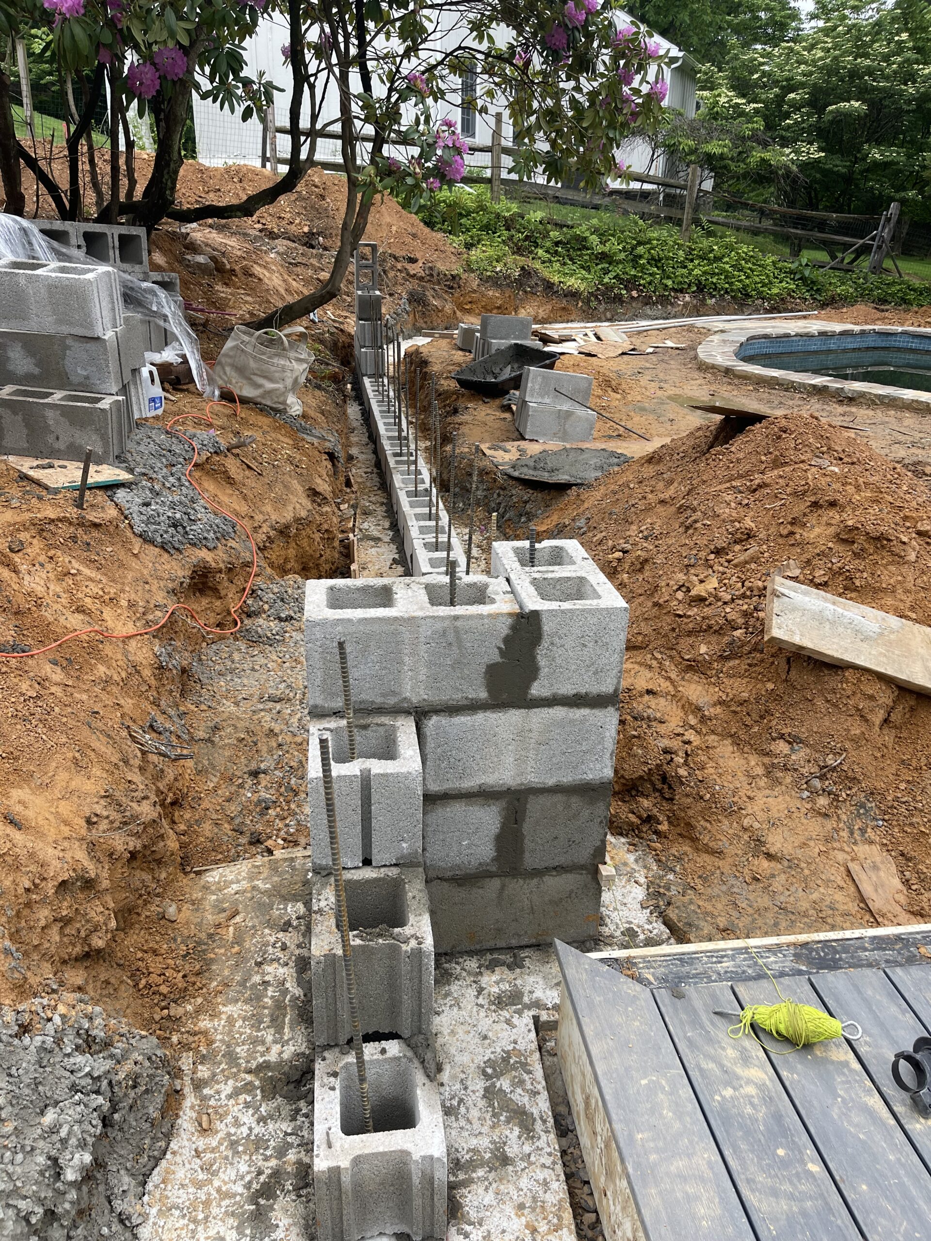 Wayne, pa pool renovation & landscaping