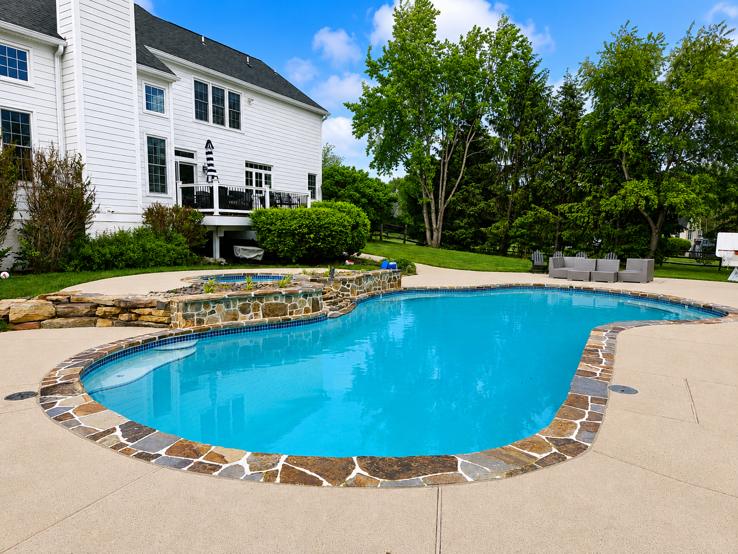 Malvern, PA pool renovation 1000031275